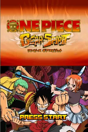 One Piece - Gear Spirit (Japan) screen shot title